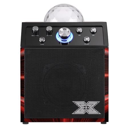 X Factor Karakoe Disco Cube With 2 Mics And Discoball