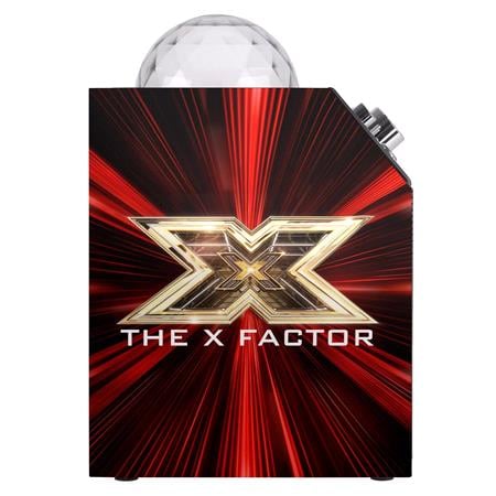 X Factor Karakoe Disco Cube With 2 Mics And Discoball