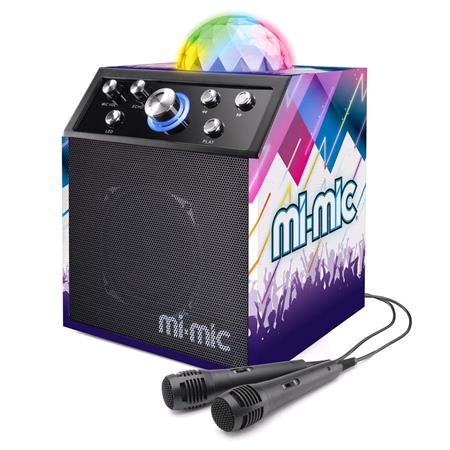 Mi Mic Karaoke Disco Cube Speaker