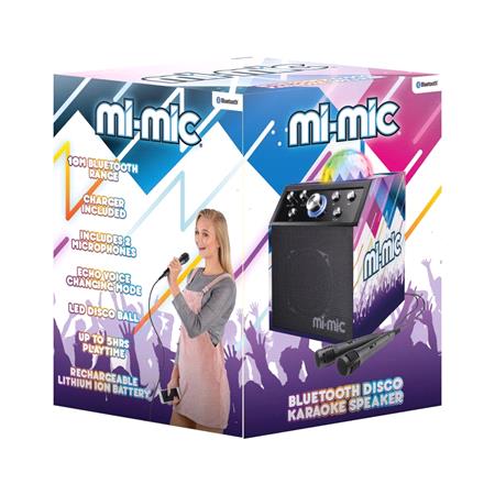 Mi Mic Karaoke Disco Cube Speaker