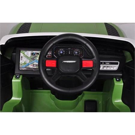 Xootz Electric Car Land Rover Defender   Green