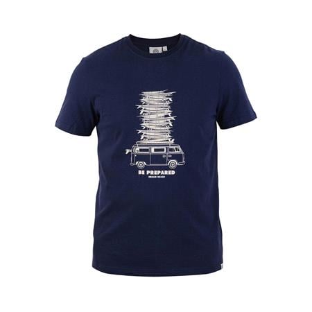 Official Volkswagen Campervan Quill Men's T Shirt   Navy   Large