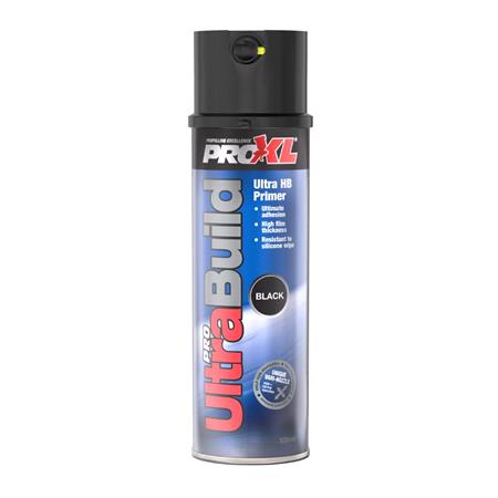 PRO XL Ultra Build Filler Primer Aerosol   Black   500ml