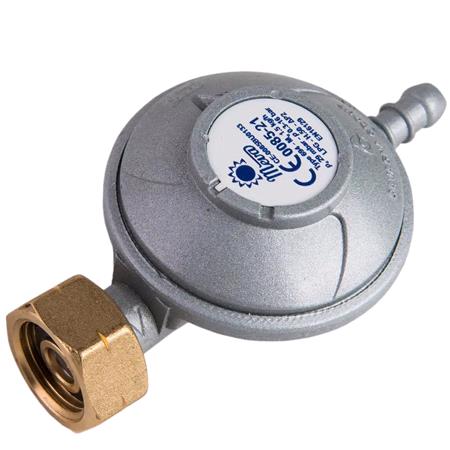 MEVA Gas Pressure Regulator for LPG Gas Cylinder 29mbar 1,5kg/h 21,8L