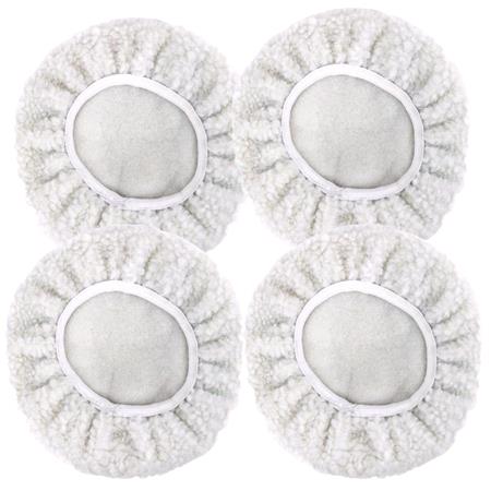 Car Polisher Buffer Pads (4 Pack)    For Streetwize 10" Car Polisher