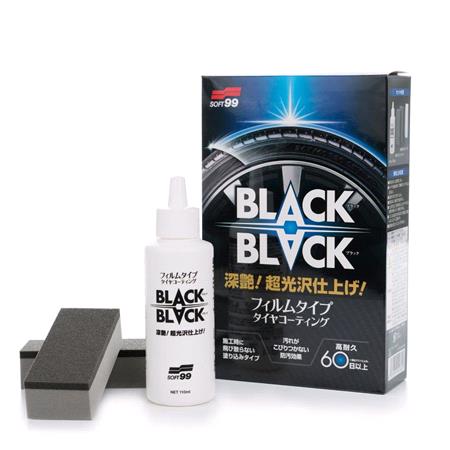 Soft99 Black Black, Tough 60 Day Tyre Dressing   110ml