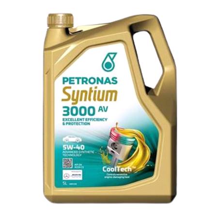 Petronas Syntium 3000 AV 5W40 AV Engine Oil   5L