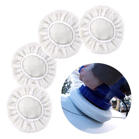 Car Polisher Buffer Pads (4 Pack)    For Streetwize 10" Car Polisher