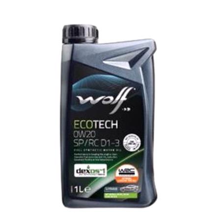 Wolf EcoTech 0W20 SP/RC D1 3 Engine Oil   1 Litre