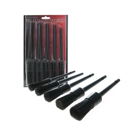 Martin Cox Pro Detailing Brush Set With Gentle Soft Bristles   5 Sizes