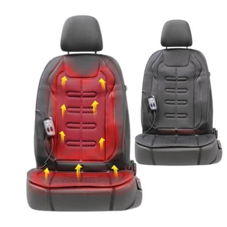 Premium Heated Seat Pad With Separate Top and Bottom Heating Control 