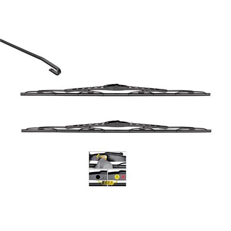 Silencio Conventional Performance, wiper blade   VM213   600 + 600 mm   2 pcs