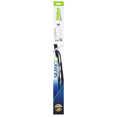 Valeo Silencio Wiper Blade (600mm   Hook Type Connection) for RAV 4 III 2005 to 2012 