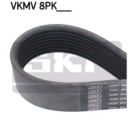 SKF V Ribbed Drive Belt   VKMV8PK1226