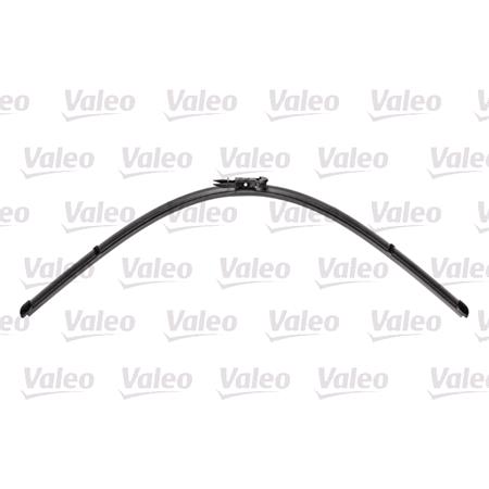 Valeo VF887 Silencio Flat Wiper Blades Front Set (750 / 700mm   Push Button Arm Connection) for TOURNEO CUSTOM Bus 2012 Onwards