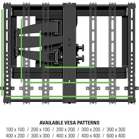 Sanus Full Motion+ TV Wall Mount   37  55"