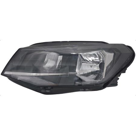Left Headlamp (Halogen, Takes H4 Bulb, Supplied With Motor) for Volkswagen CADDY ALLTRACK Box 2015 on
