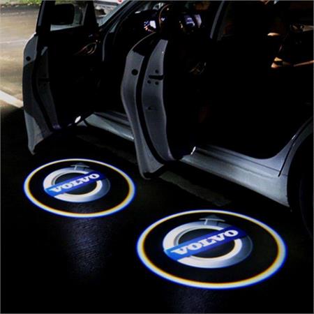 Volvo Car Door LED Puddle Lights Set (x2)   Wireless 
