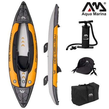 Aqua Marina Memba 330 10'10" Kayak (1 Person)   DWF Deck   Kayak Paddle Included