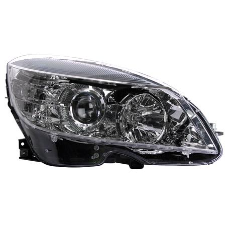 Right Headlamp (Halogen, Takes H7 / H7 Bulbs) for Mercedes C CLASS Estate 2007 on
