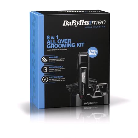 BaByliss For Men 8 in 1 Grooming Kit