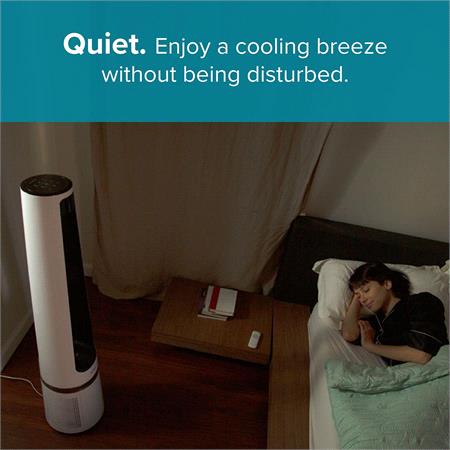 Smart Air Cool and Purify Bladeless Fan