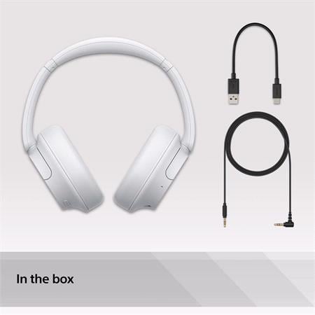 Sony NFC Noise Cancelling Wireless Headphones   White