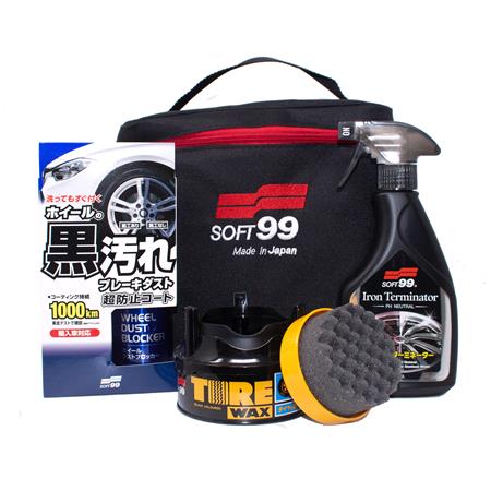 Soft99 Slick Wheels Gift Kit