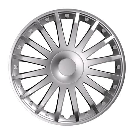 Crystal 15 Inch Wheel Trims Set   SILVER