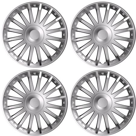 Crystal 14 Inch Wheel Trims Set   SILVER