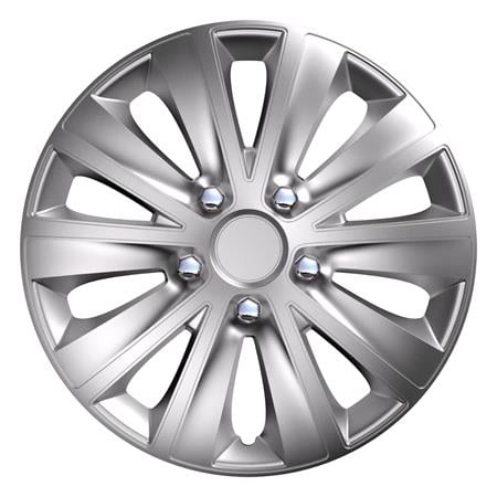 Rapid 16 Inch Wheel Trims Set   SILVER