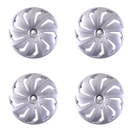 Wind 15 Inch Wheel Trims Set   SILVER