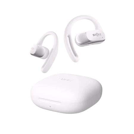 SHOKZ OpenFit Air Open Ear True Wireless Headphones   White 