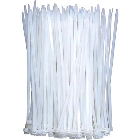 Cable Ties 75mm x 2.4mm, White   Pack of 100