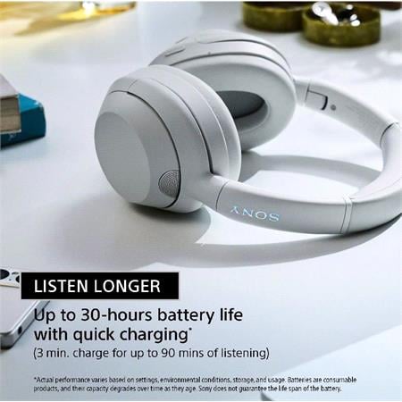 Sony ULT WEAR Wireless Noise Cancelling Headphones   White