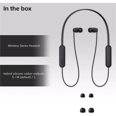 Sony Wireless In Ear Headphones   Black