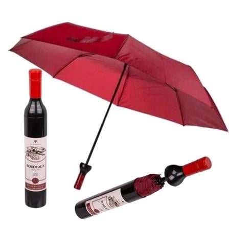 Wine Bottle Pocket Umbrella 