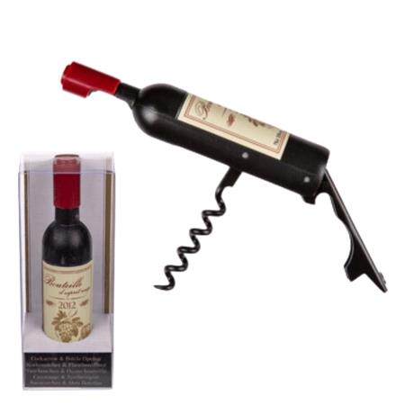 Wine Bottle Style Corkscrew & Bottle opener