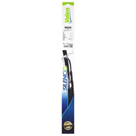 Valeo VM220 Silencio Curved Wiper Blades Set (525/475mm) for Skoda Fabia 1999 to 2008