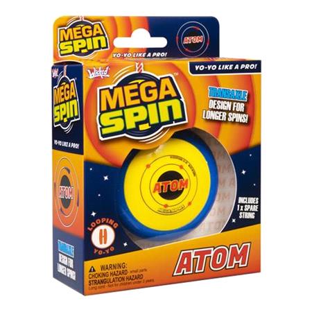 Wicked Mega Spin Atom YoYo   Assorted Colours