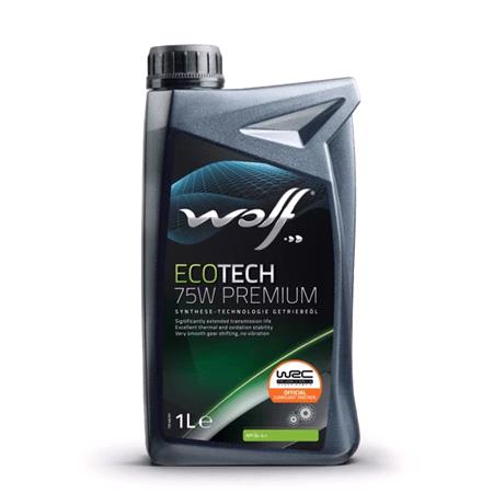 Wolf EcoTech 75W Premium Fully Synthetic Transmission Fluid   1 Litre
