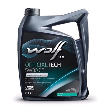 Wolf OfficialTech 5W30 C2 Full Synthetic Engine Oil   5 Litre
