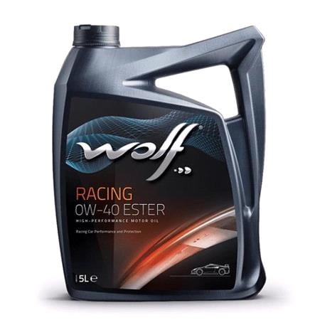 Wolf Racing Trans 0W 40 Ester Fully Synthetic Ester Enriched Racing Oil   5 Litre