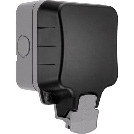 BG Nexus Storm IP66 Weatherproof Single Switched 13A Power Socket