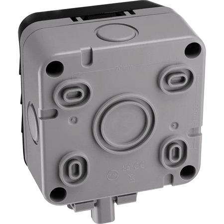 BG Nexus Storm IP66 Weatherproof Single Switched 13A Power Socket