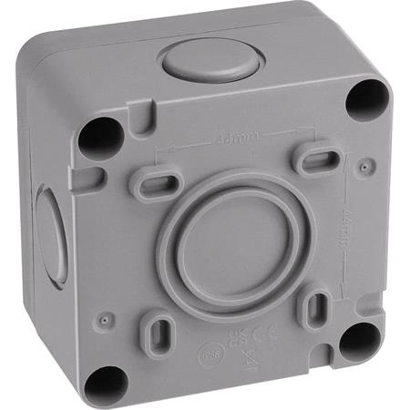 BG Nexus Storm IP66 Weatherproof Double Switch, 20AX 2 Way