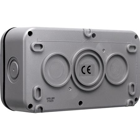 BG IP55 Weatherproof 85x150x53mm Rectangular Junction Box