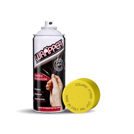 Wrapper Removable Vehicle Wrap Film 400 ml   Traffic yellow   Ral 1023