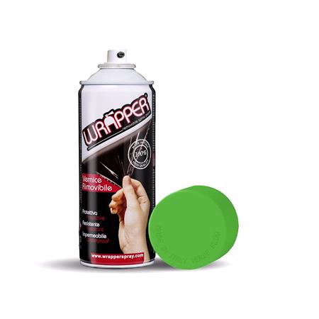 Wrapper Removable Vehicle Wrap Film 400 ml   Neon green
