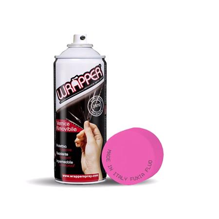 Wrapper Removable Vehicle Wrap Film 400 ml   Neon fuxia